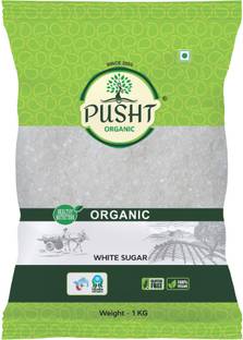 Pusht Organic White Sugar (Safed Chini) 1Kg Sugar