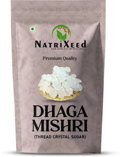 Natrixeed Dhaga Mishri | Rock Sugar | Pure Thread Crystal | Thread Mishri | Crystal Sugar