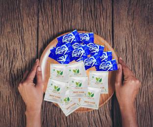 PRO ORGANIC LIFE White sugar(5*400)/Nestle Everyday Dairy Creamer Sachets(3gm.*300) Sugar