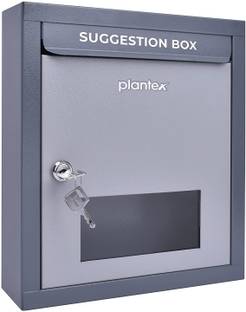 Impulse by Plantex Multipurpose Letter Box//Complaint Box with Lock Table Top, Wall Mount Suggestion Box