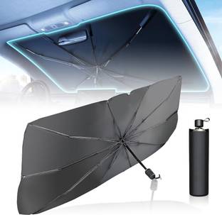 OBEROI'S TRADERS Windshield Sun Shade For Kia Universal For Car