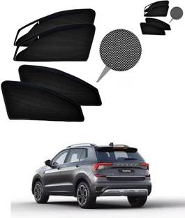 RAKRISH Rear Window, Side Window Sun Shade For Skoda Kushaq