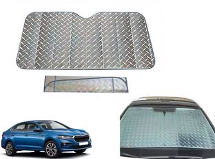 AUTO PEARL Dashboard, Windshield Sun Shade For Skoda Slavia