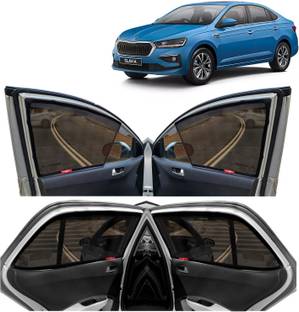 Kingsway Side Window, Rear Window Sun Shade For Skoda Slavia
