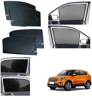 RAKRISH COLLECTION Rear Window, Side Window Sun Shade For Hyundai Creta