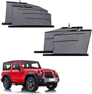 SS FOR YOUR SMART NEEDS Side Window Sun Shade For Mahindra Thar