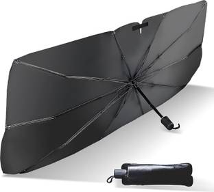 Wagzo Windshield Sun Shade For Universal For Car Universal For Car