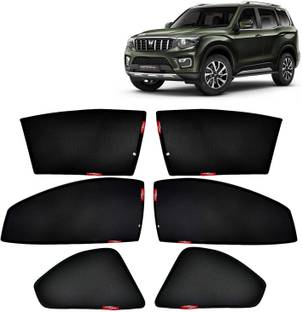 Kingsway Side Window, Rear Window Sun Shade For Mahindra New Scorpio