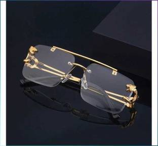Legend Eyewear Rimless Square, Aviator Frame