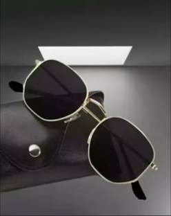 EBRA Sunglass Retro Square, Oval, Wayfarer, Rectangular, Wrap-around, Spectacle  Sunglasses