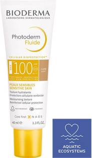 BIODERMA Sunscreen - SPF 50 PA++++ Photoderm Aquafluide Claire Sunscreen - UVA Protection, 40ml