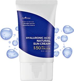 Isntree Sunscreen - SPF 50+ PA++++ Mineral Sun Cream SPF50+ | Hyaluronic Acid | Gentle, Hydrating Sunscreen