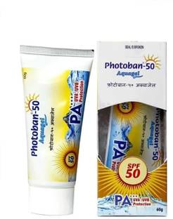 Photoban Sunscreen - SPF 50 PA+++ aquagel SPF-50,