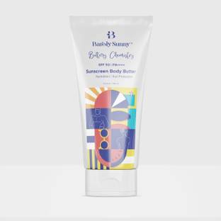 Barely Sunny Sunscreen - SPF 50 PA++++ Buttery Chemistry | Sunscreen| Body Cream for Sun Protection