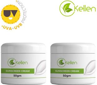 Kellen Sunscreen - SPF 50 PA++++ Sunscreen Cream | UV - X Ray Protection