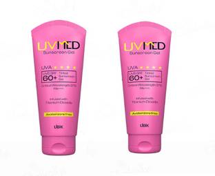 UVmed Sunscreen - SPF 60 PA+++ with zinc oxide & titanium dioxide
