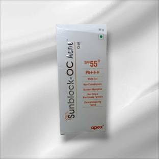 SUN BLOCK Sunscreen - SPF 50 PA+++ OC 45 OIL CONTROL Matte Gel
