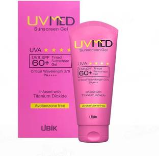 Ubik Sunscreen - SPF 60+ PA++++ Uvmed Sunscreen Gel SPF 60+
