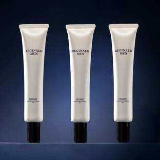 Reginald Men Sunscreen - SPF 50+ PA++++ Brightening & Moisturising Sunscreen, SPF 50 PA++++ with 9 Actives , Pack of 3