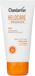 CHANDANVAN Sunscreen - SPF 50 Advanced Gel Sunscreen for Anti-Ageing Sun Protection