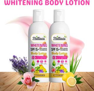 Phillauri Sunscreen - SPF 50 PA+++ SPF 15+ Skin Lotion Whitening Moisturizing Lotion