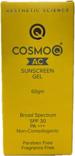 CosmoQ Sunscreen - SPF 50 PA+++ SUNSCREEN GEL