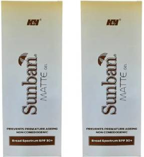 sunban Sunscreen - SPF 50+ PA+++ Matte Gel
