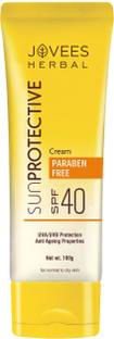 JOVEES Sunscreen - SPF 40 PA+++ Sun Protective Sunscreen Cream | For Normal to Dry Skin