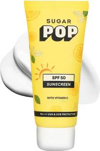 SUGAR POP Sunscreen - SPF 50 PA+++ SPF50 SUNSCREEN WITH VITAMIN C 50G