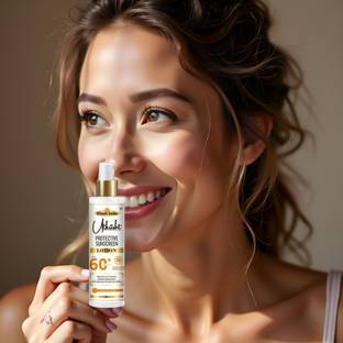 Utkrisht Sunscreen - SPF 60+ PA+++ Khadi SPF 60 Sunscreen Lotion for Pollution and Sun Safety