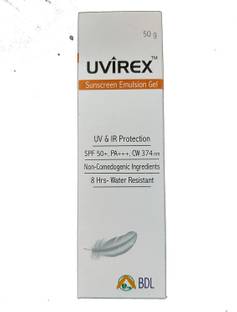 UVIREX Sunscreen - SPF 50 PA+++ SUNSCREEN GEL
