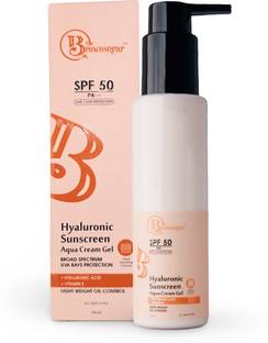 Brownsugar Sunscreen - SPF 50 PA++++ Hyaluronic Glow & Vitamin E | No White cast | UVA/B & Blue Light Protection