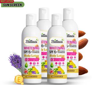 Phillauri Sunscreen - SPF 50 PA+++ Glow+Sunscreen with SPF 15 for Blue Light Protection Lotion