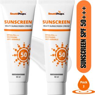 smartdrops Sunscreen - SPF 50 PA+++ Sunblock Sunscreen Creem For Deeply Hydrating