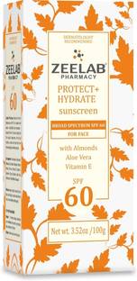 ZEE LAB Sunscreen - SPF 60 PA++ With Avocado, Aloe Vera, Vitamin E