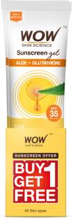 WOW SKIN SCIENCE Sunscreen - SPF 50 PA++ SKIN SCIENCE Sunscreen
