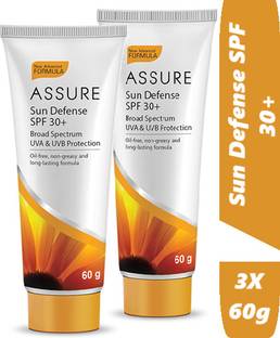 Vestige Sunscreen - SPF 50 PA+++ Sun Defense With Spf 30 Broad Spectrum Uva & Uvb Protection For All Skin Types,