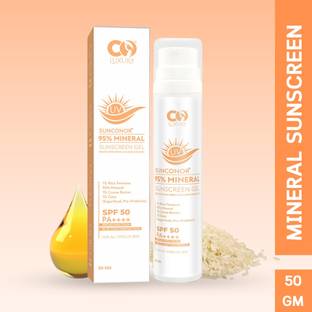 CO Sunscreen - SPF 50 PA++++ Luxury 95% Mineral Sunscreen | No White Cast | Non Sticky | Water Resistant