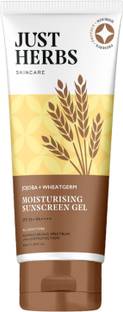 Just Herbs Sunscreen - SPF 50 PA++++ Moisturizing Sunscreen Gel For Complete Sun Protection With
