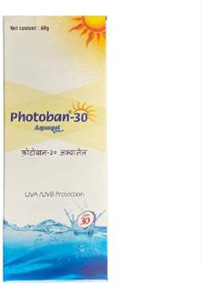 Photoban Sunscreen - SPF 50 30 Aquagel