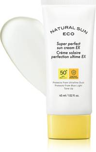 The Face Shop Sunscreen - SPF 50 PA+++ Naturalsun Eco Super Perfect SPF50+ Sunscreen with PA+++,Protects from UVA & UVB