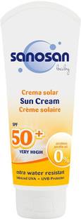 Sanosan Sunscreen - SPF 50 PA+ BABY SUN CREAM