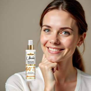 Utkrisht Sunscreen - SPF 60+ PA+++ Khadi Sun Lotion SPF 60 for Deep Skin Protection