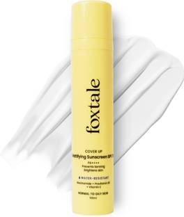 Foxtale Sunscreen - SPF 70 PA++++ Matte Sunscreen for Oily Skin with Niacinamide|Prevents Tan