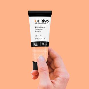 Dr rivo professional Sunscreen - SPF 50+ PA++++ Gel based sunscreen | Broad spectrum | No White Cast | Lightweight | Non greasy