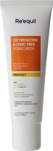 Re'equil Sunscreen - SPF 50 PA+++ Oxybenzone and OMC Free Sunscreen