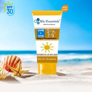 Blu Essentials Sunscreen - SPF 50 PA+++ UVA/UVB & Blue Light Protection SPF 30 For Women