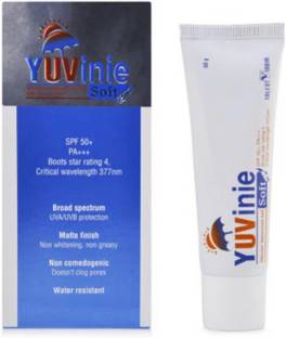 talent india Sunscreen - SPF 50 PA+++ Yuvinie Soft Silicone Sunscreen Gel