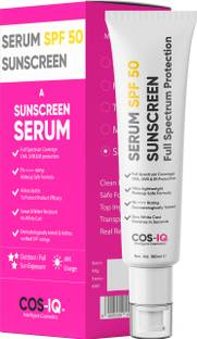 Cos-IQ Sunscreen - SPF 50 PA++++ Outdoor SPF 50 Serum Sunscreen Full Spectrum Protection
