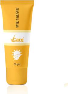 Vcare Sunscreen - SPF 50 PA++ Sunscreen SPF30 Face Cream 50g for Men and Women Suitable for All Skin Types